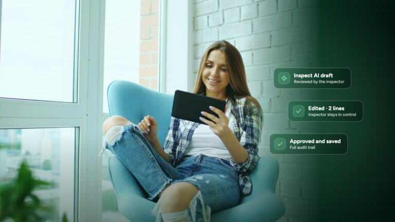 AI-Assisted Inspection Reporting, With Humans Still in Control, Inspect it blog banner